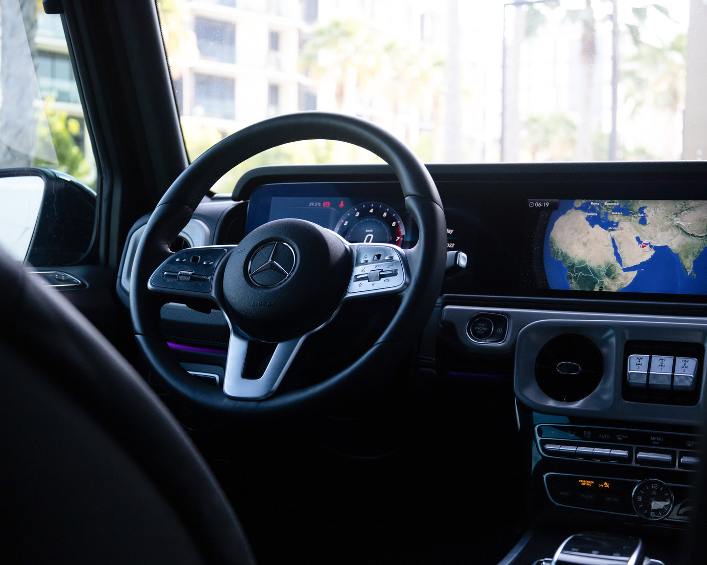 Re Motors Rent a Car Mercedes Benz G500 with AMG kit