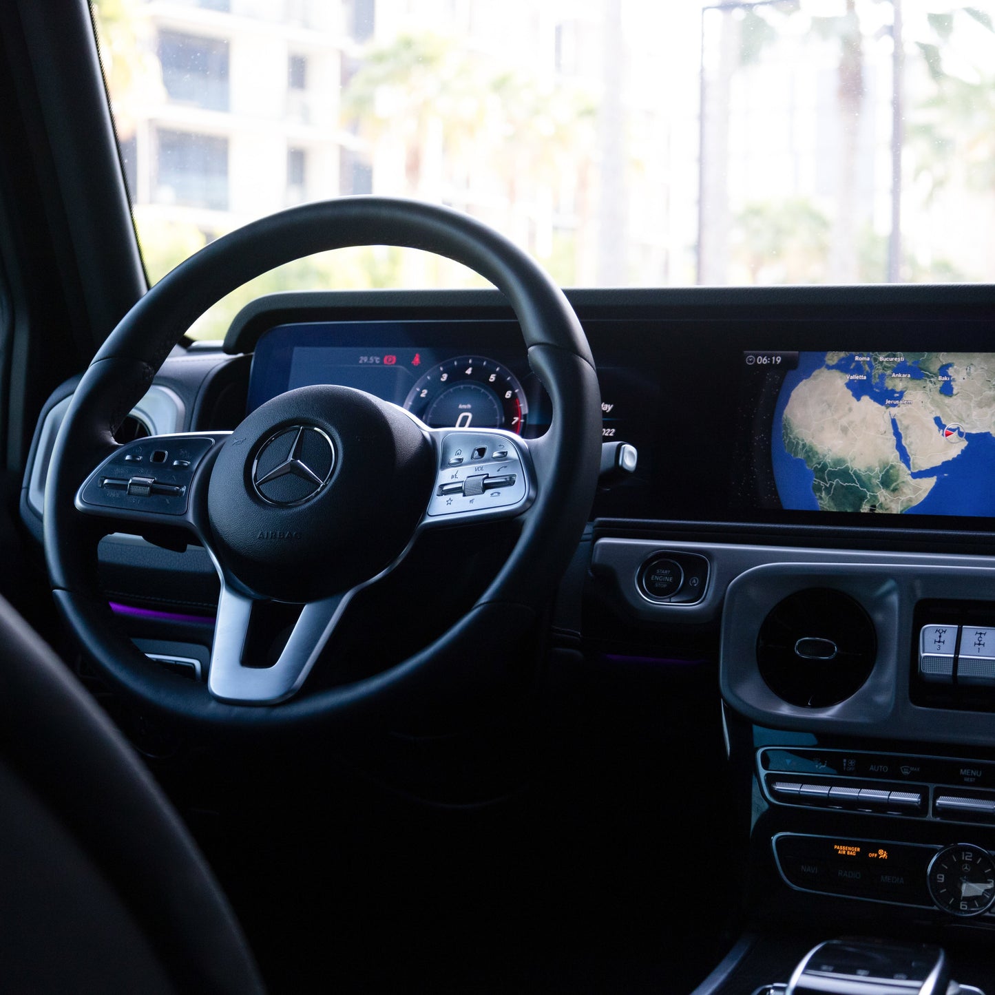 Re Motors Rent a Car Mercedes Benz G500 with AMG kit