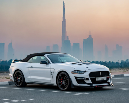 Convertible car rental Dubai